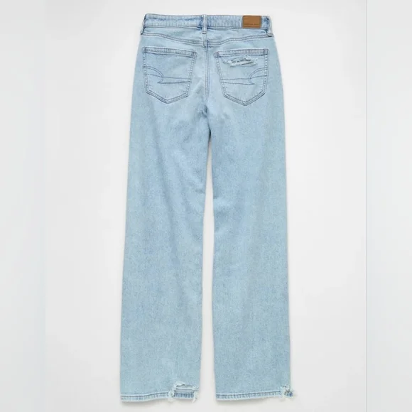 Dreamy Drape Stretch Super High-Waisted Baggy Wide-Leg Jean - Picture 2 of 6